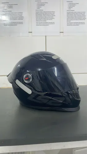 CAPACETE LS2 BLACK (NF)