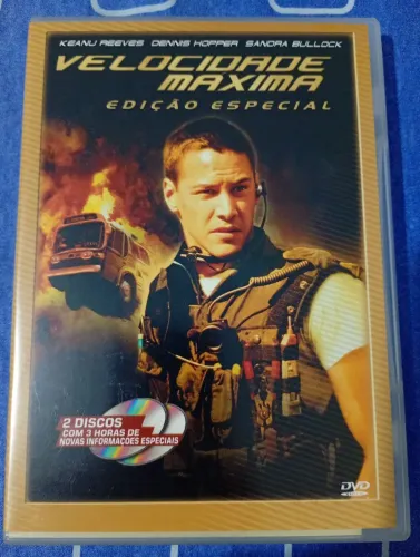 DVD SUPER RARÍSSIMO EDIÇÃO DEFINITIVA E DUPLA DE VELOCIDADE MÁXIMA.