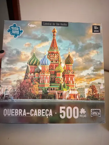 Quebra Cabeça - Game Office - Catedral de São Basílio - 500 peças