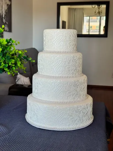 Bolo fake para casamento