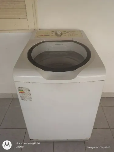 Máquina de lavar 15 kg , com defeito