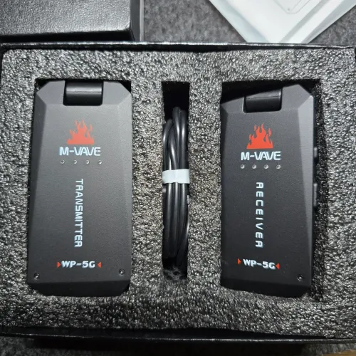 Transmissor e receptor sem fio M-VAVE WP-5G para guitarra e violão