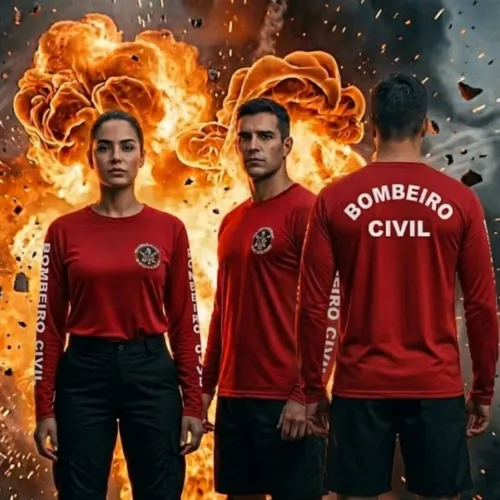 CAMISA BOMBEIRO CIVIL