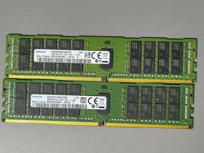 Memória RAM Samsung 64GB DDR4 ECC Registered ? 2×32GB