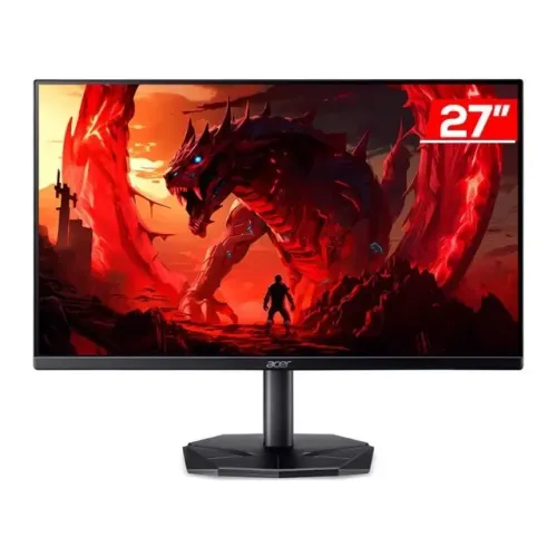 Monitor Gamer Led 27", 240Hz, 1Ms, Acer Nitro Kg270 W3Biip, Ips, Fhd, Dp, Hdmi, Vesa, Pret