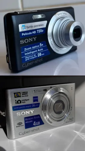 Kit com 2 Câmeras Sony Cyber-shot (DSC-W320 e DSC-W620)