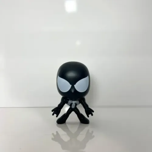 Boneco Homem-Aranha Traje Preto Simbionte - Mini Figure Colecionável