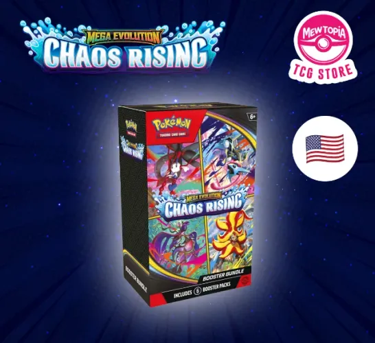 3 Booster Bundles Americanos de Chaos Rising