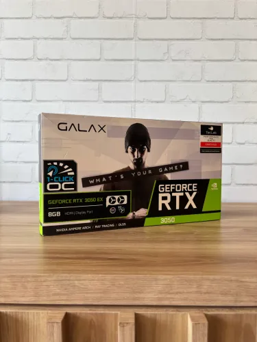 NVIDIA GeForce RTX 3050 EX GDDR6 - 8GB - Perfeito Estado