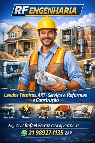  Engenheiro Civil | Reformas, Construção, Laudos, Vistorias e ART