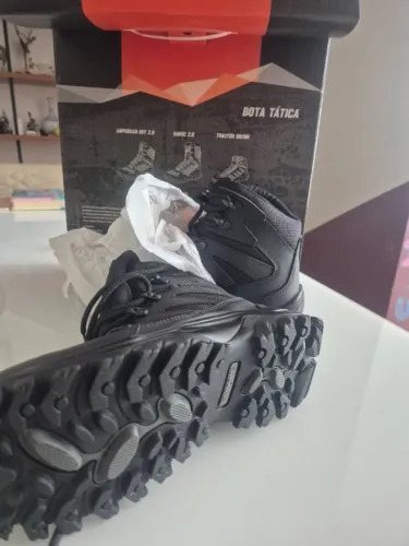 Bota tática invictus tractor hicking preto 41