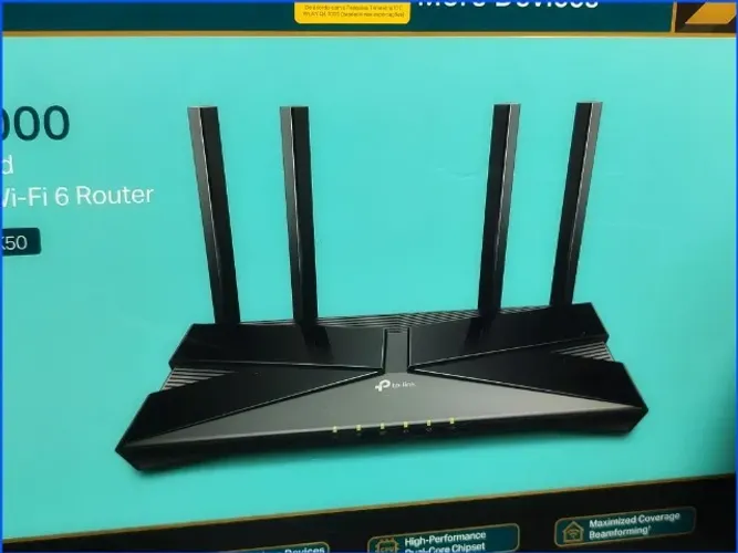Roteador WiFi 6 Dual Band TP-Link Archer AX50 AX3000 com USB 3.0 Ultimas unidades