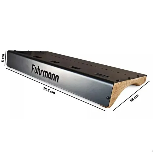 PedalBoard Em Aço Reforçado Para Até 5 Pedais Fuhrmann