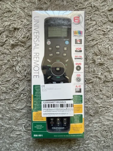 CONTROLE REMOTO UNIVERSAL - CHUNGHOP RM-991