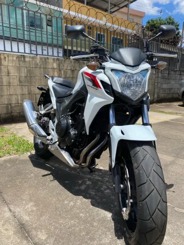 CB500F branca, apenas venda