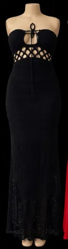 Vestido preto vibe praiana perfeito
