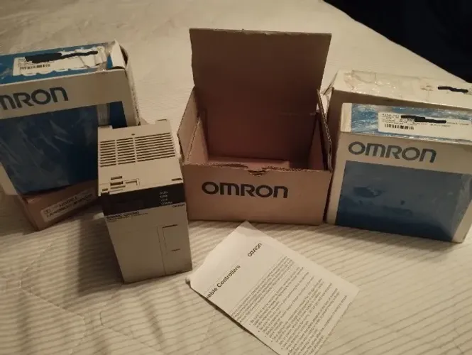Kit CLP Omron C200H CPU + Módulos Automação Industrial