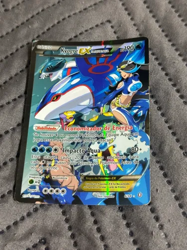 Carta Pokémon Kyogre EX 6/34