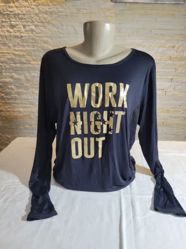 Blusa para academia Marca Getúlio Over