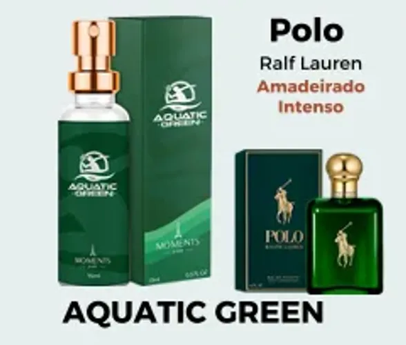 Perfume Masculino Aquatic Green - 15 ml Moments Paris