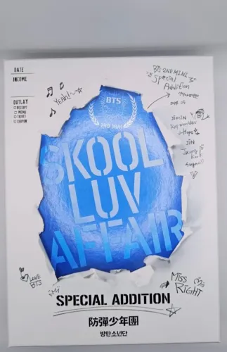 CD Álbum BTS - Skool Luv Affair Special Addition (sem photocard) Bangtan K-Pop