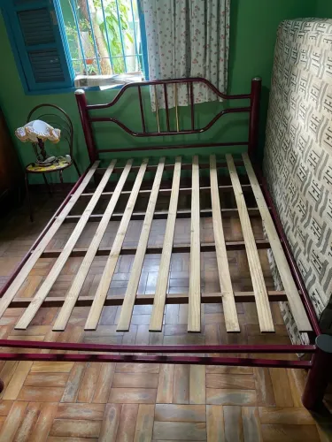 Cama e colchão