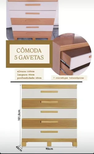 Cômoda Sabia
