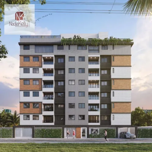 Apartamento com 3 dormitórios à venda, 77 m² por R$ 652.558,01 - Poço - Cabedelo/PB