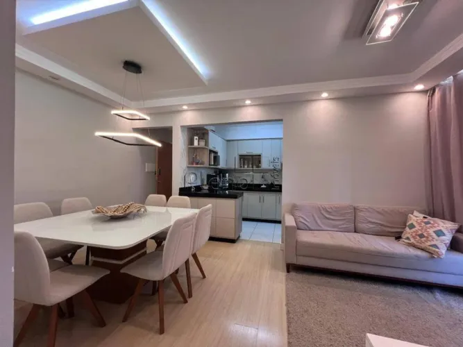 Apartamento à venda em Valinhos, Piazza di San Marco, com 3 quartos, com 77 m²