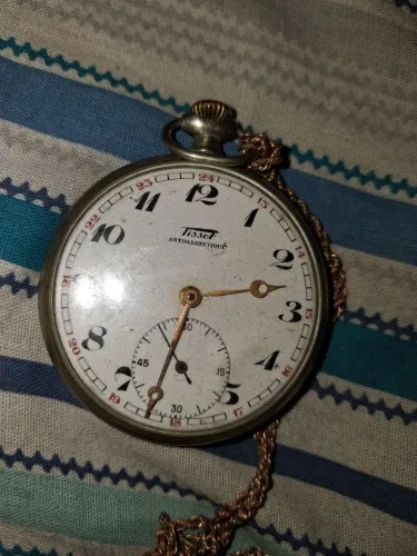 Relógio de bolso tissot antimagnetic para colecionador