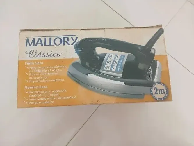 Ferro de Passar a Seco Mallory Clássico - (127V)