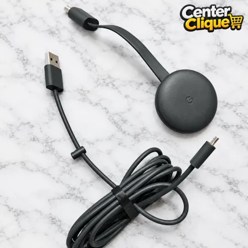 Chromecast 3° Geração Semi Novo: Retirar no Aero Rancho!