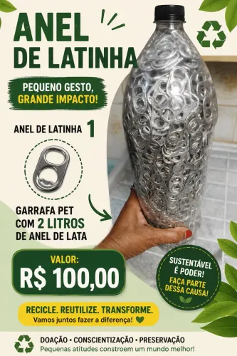 Anel de latas