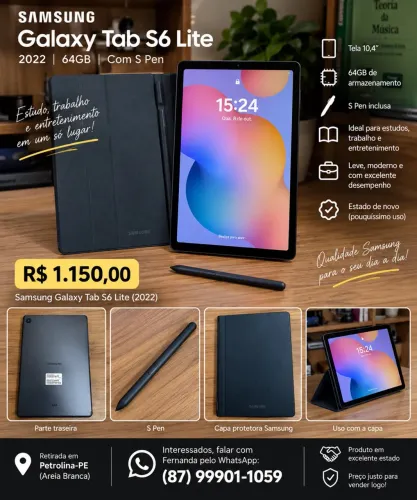 Samsung Galaxy Tab S6 Lite (2022)