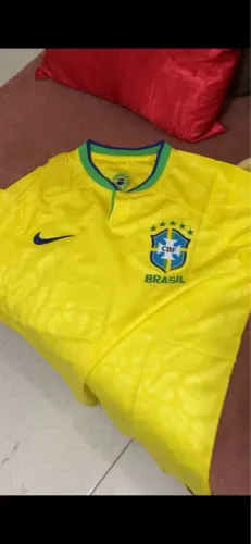 Camisa Brasil 2022 versão torcedor 