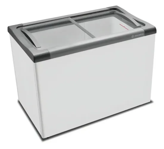 Freezer Fricon Horizontal 311L Tampa de vidro Produto novo sem uso /C Nota e garantia