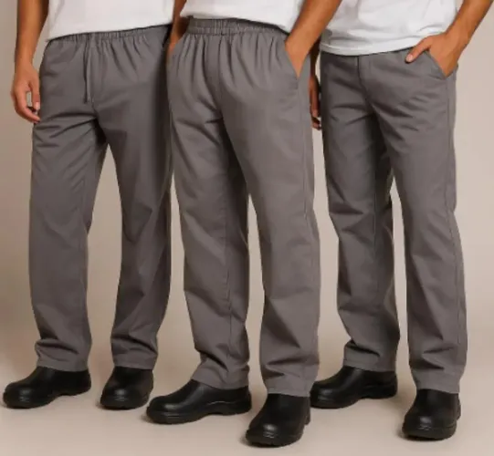 Calça Industrial para Uniformes em Brim/Algodão