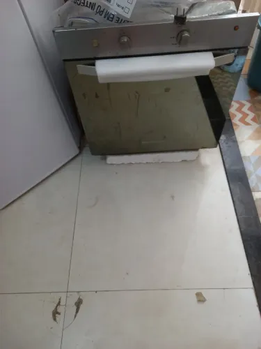 Forno sem o controle de chamas