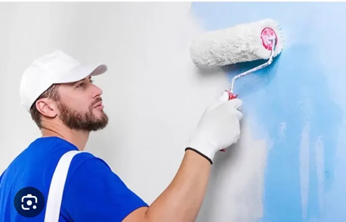 Vaga pintor livre almoço janta dormida