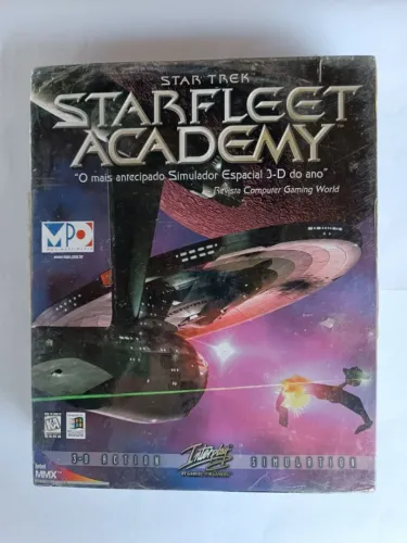 cd de jogo star trek starfleet academy espacial lacrado 75cx