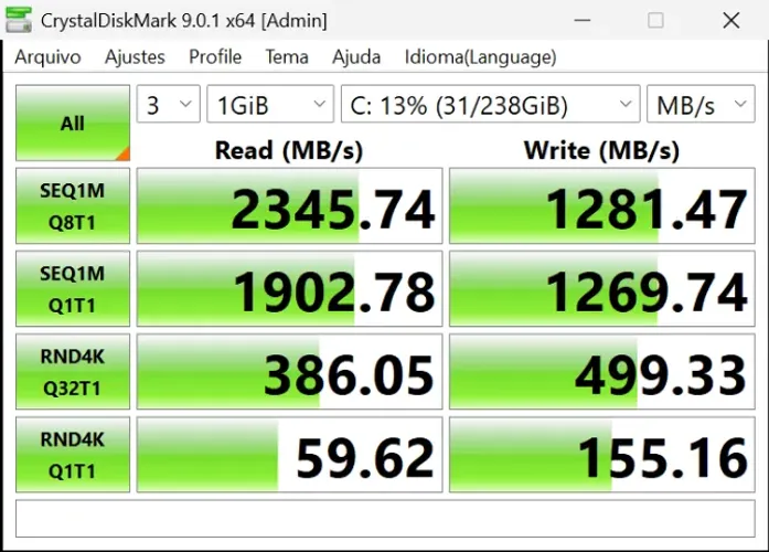 ssd 2230 256gb não tenho mais adata não dóu desconto 