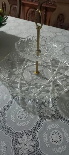 Fruteira Cristal 2 andares
