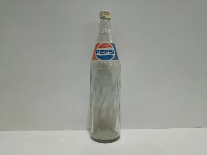 Garrafa antiga Pepsi 1 litro 1989