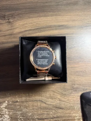 Smartwatch Feminino Rose Gold