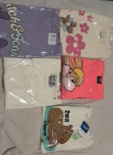 Roupa feminino 7pecas ,tamanho 14