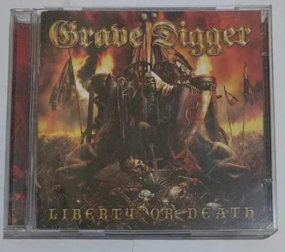 CD Grave Digger - Liberty Or Death - duplo