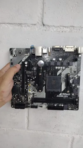 Placa mãe Asrock a320m-hdv