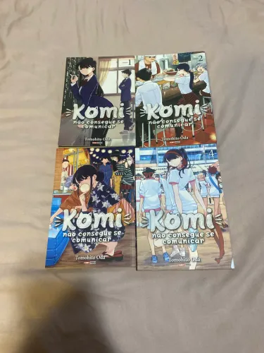 Mangás "Komi não consegue se comunicar"
