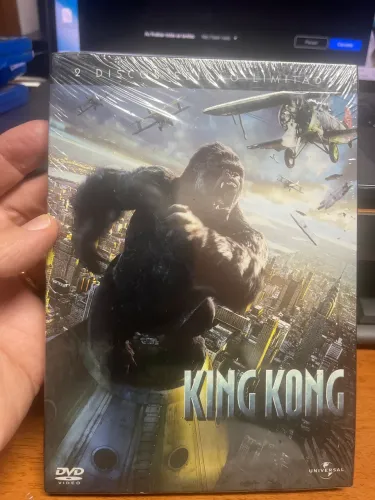 DVD King Kong - Edição Limitada com 2 Discos - Novo Lacrado