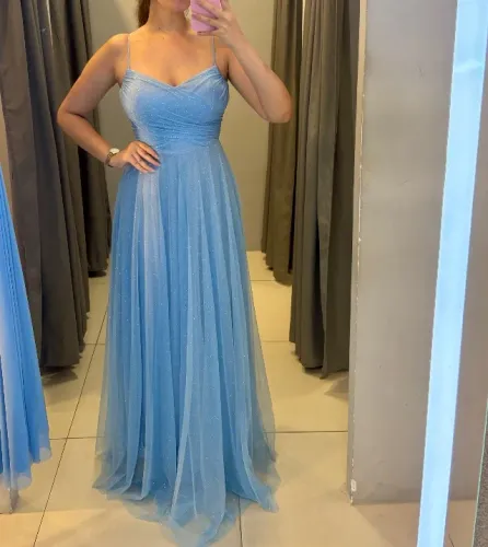 Vestido Madrinha Azul Serenity